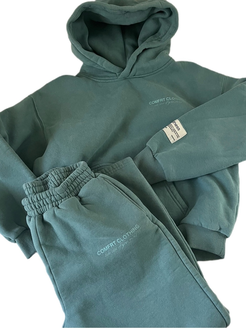 Kids Comfort Clothing Teal Sweatshirt & Joggers Set